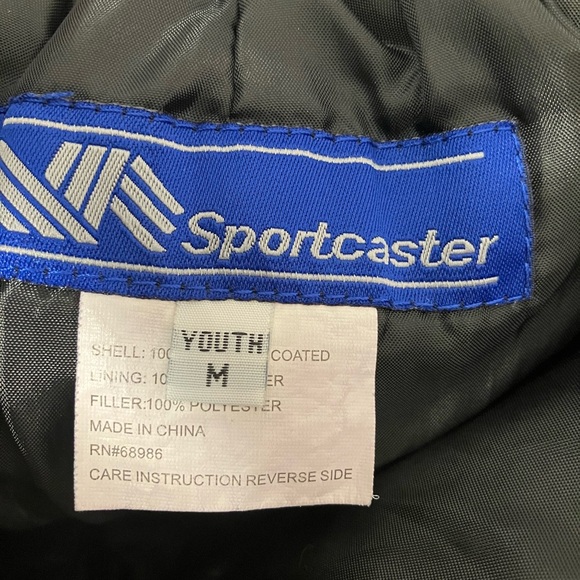 Sportscaster Kid’s/Youth Snow/Winter Ski Pants, Black, Youth Medium, Insulated - Picture 3 of 7